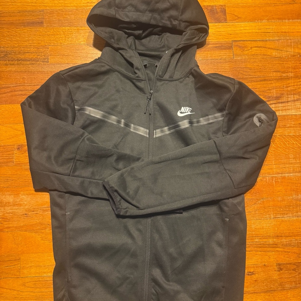 Nike Black Performance Jacket with Hood
